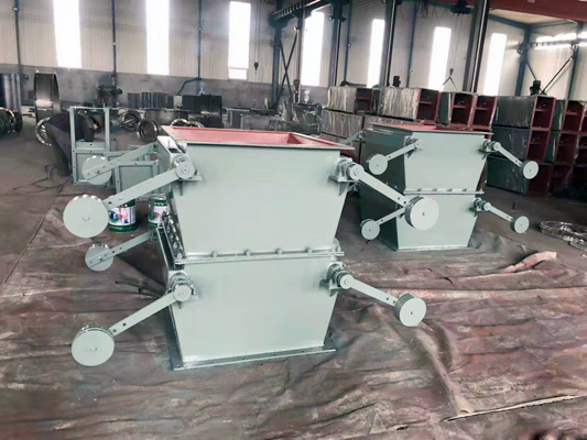 雙層重錘鎖風翻板閥 雙層重錘鎖風翻板閥